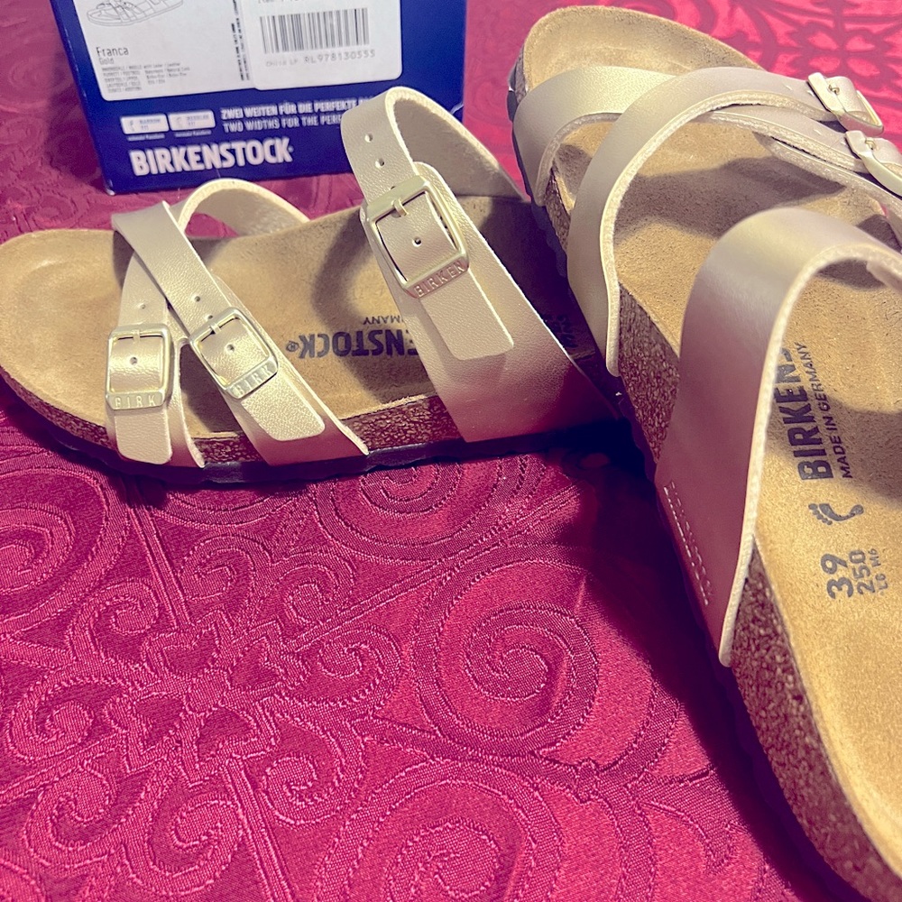 Birkenstock  . Brand new never wear. Made in Germany